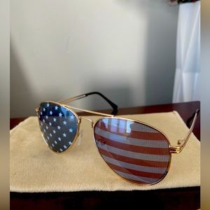 American flag sunglasses, Small/Petite Women’s or Child